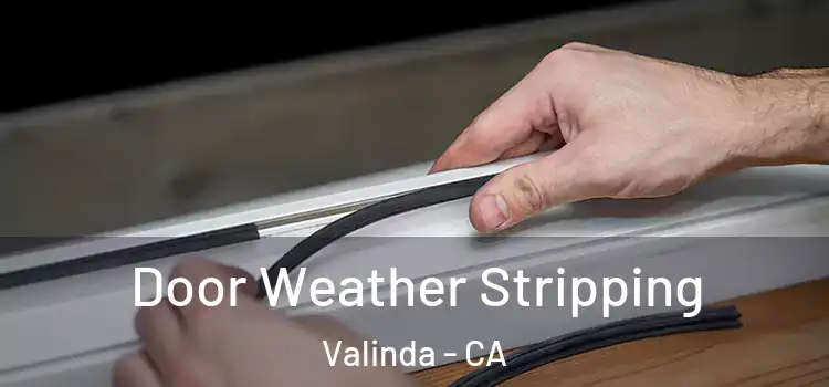 Door Weather Stripping Valinda - CA