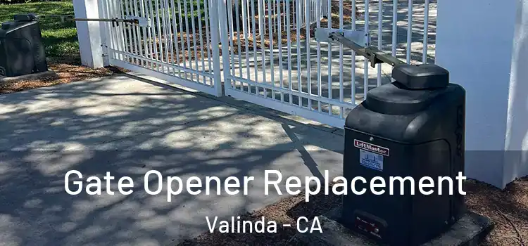 Gate Opener Replacement Valinda - CA